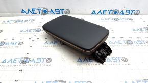 Nissan Ariya 23-25 armrest, black leather