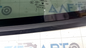 Subaru Forester 19-24 SK rear left window with scratches on the molding