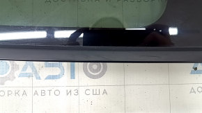 Subaru Forester 19-24 SK rear right window, blind glass, scratches on molding, tear on seal