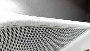 Door trim, rear right card, VW Passat b8 16-19 USA, gray, armrest, gray leather, molding under dark wood, dry-cleanable, scratches