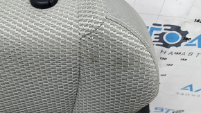 Subaru Forester 19-21 SK passenger seat without airbag, manual, black and gray, combined cloth, heated, dry-cleanable