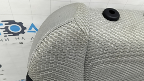 Subaru Forester 19-21 SK passenger seat without airbag, manual, black and gray, combined cloth, heated, dry-cleanable