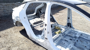 The central right body pillar of the Nissan Ariya 23-25 on the body