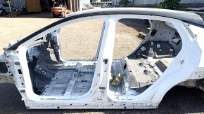 The central left body pillar of the Nissan Ariya 23-25 on the body