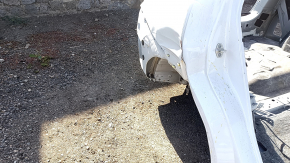 Quarter wing rear right Nissan Ariya 23-25 on the body, white XGA, dented