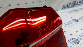 Left outer fender light for VW Passat b8 16-19 USA LED, scratches