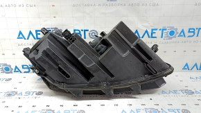 Left front headlight VW Passat b8 16-19 USA halogen, scratches, broken seal mount