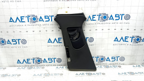Upper left center pillar trim for Audi A6 C7 12-18 under the deflector, black, scratches, needs cleaning