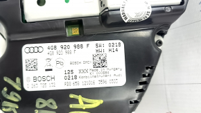 Audi A6 C7 16-18 instrument cluster, headlights, no night vision, 79k, scratches, air leaks along the edge