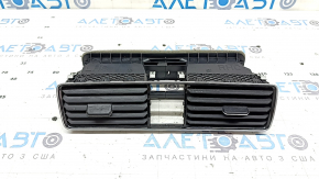 VW Passat b8 16-19 USA black central front panel air vent, under the clock, broken mount