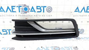 Front bumper grille, left side, VW Passat b8 16-19 USA, under fog lights, sand