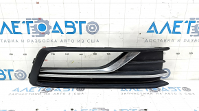 Front bumper grille, right side, VW Passat b8 16-19 USA, under fog lights, sand