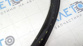 The front left door seal for the VW Passat b8 16-19 USA is worn out.