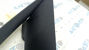 Left rear window trim for Audi A6 C7 12-18, black, scratches, broken mount, needs cleaning