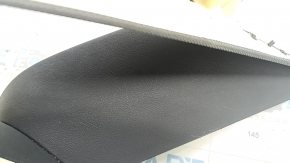 Left rear window trim for Audi A6 C7 12-18, black, scratches, broken mount, needs cleaning