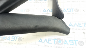 Right rear window trim for Audi A6 C7 12-18, black, scratches, needs cleaning