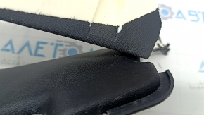 Right rear window trim for Audi A6 C7 12-18, black, scratches, needs cleaning
