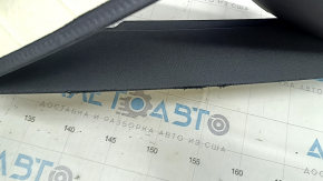 Right rear window trim for Audi A6 C7 12-18, black, scratches, needs cleaning