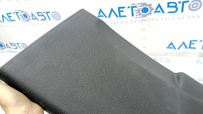 Lower left center pillar trim for Audi A6 C7 12-18, black, scratches