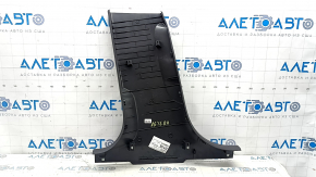 Audi A6 C7 12-18 black center pillar trim, scratches, lower right