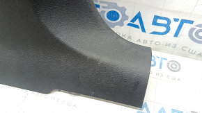 Audi A6 C7 12-18 black center pillar trim, scratches, lower right