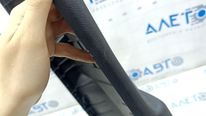 Audi A6 C7 12-18 black center pillar trim, scratches, lower right