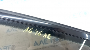 Rear left window, blind glass, Audi A6 C7 16-18 rest, scratches