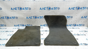 Set of floor mats for Audi A5 F5 18-25 5D, gray cloth, dry-cleanable