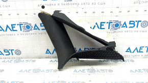 Right rear window trim for Audi A6 C7 12-18, black, scratches, needs cleaning
