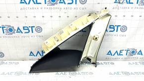 Right rear window trim for Audi A6 C7 12-18, black, scratches, needs cleaning