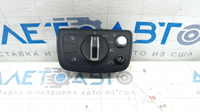 Headlight control for Audi A6 C7 12-18 for LED headlights and projection, without button cover