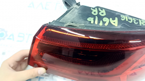 Audi A6 C7 16-18 right outer fender light, scratches