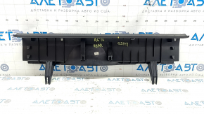 Audi A6 C7 12-18 trunk opening trim, black, scratches, broken fasteners