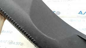 Audi A6 C7 12-18 trunk opening trim, black, scratches, broken fasteners