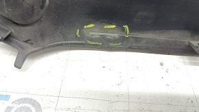 The Audi A6 C7 16-18 TV trim panel has broken fasteners and scratches.