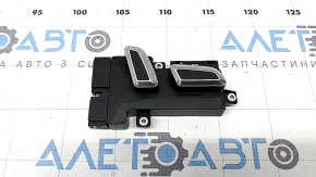 Audi A6 C7 12-18 passenger seat control, black with chrome, with buttons