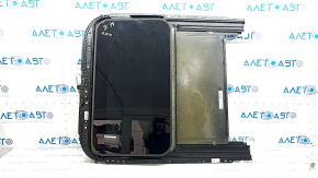Audi A6 C7 12-18 sunroof assembly, black curtain, scratches on the glass