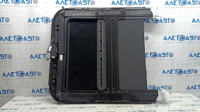 Audi A6 C7 12-18 sunroof assembly, black curtain, scratches on the glass
