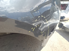 Rear left quarter wing of an Audi A5 F5 17-24 5D on the body, graphite, dents, bumps