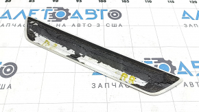 External rear right door sill plate for VW Passat b8 16-19 USA, chrome, dented