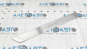Outer front right door sill plate for VW Passat b8 16-19 USA, chrome, dented