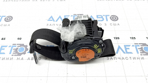 Rear left seat belt for Audi A6 C7 12-18 with squib, black, worn
