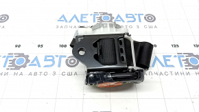 Rear left seat belt for Audi A6 C7 12-18 with squib, black, worn