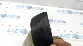 Rear left seat belt for Audi A6 C7 12-18 with squib, black, worn