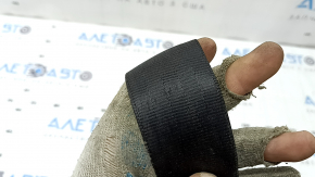 Rear left seat belt for Audi A6 C7 12-18 with squib, black, worn