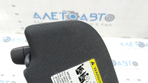 Left visor for Audi A6 C7 17-18, black, without hook, dented, needs cleaning