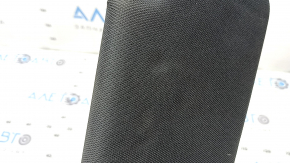 Right visor for Audi A6 C7 17-18, black, without hook, dented, needs cleaning