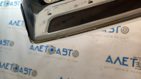 Left headlight for Nissan Leaf 11-17, white, chipped