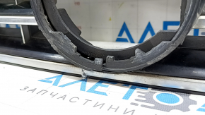 Radiator grille VW Passat b8 16-19 USA under radar cruise, sand, broken emblem mount