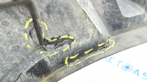 Front left fender liner, front part of Audi A6 C7 16-18 rest, cracks